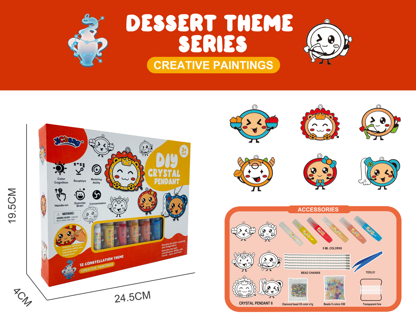 SparkleArt - Creative DIY Painter Keychain