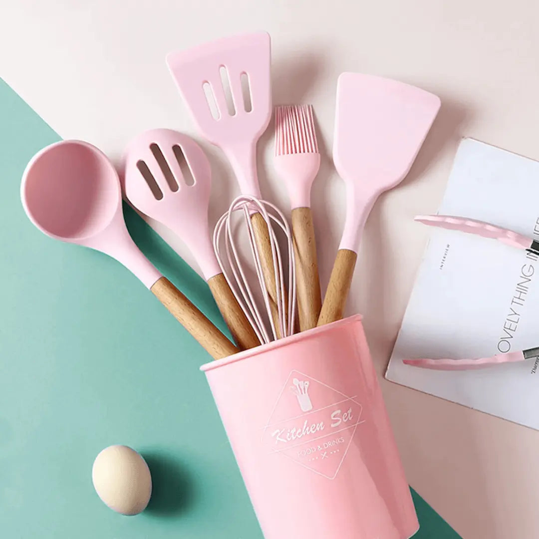 FlexiChef – Sustainable Silicone Kitchen Utensil Set