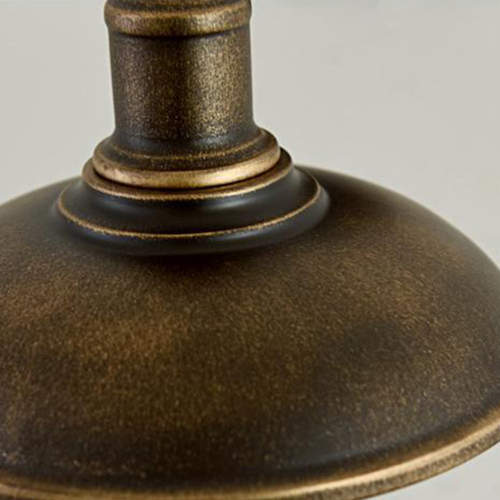Alessio Vintage-Inspired Dome-Shaped Antique Brass Waterproof Outdoor Wall Lamp – IP65 Rated