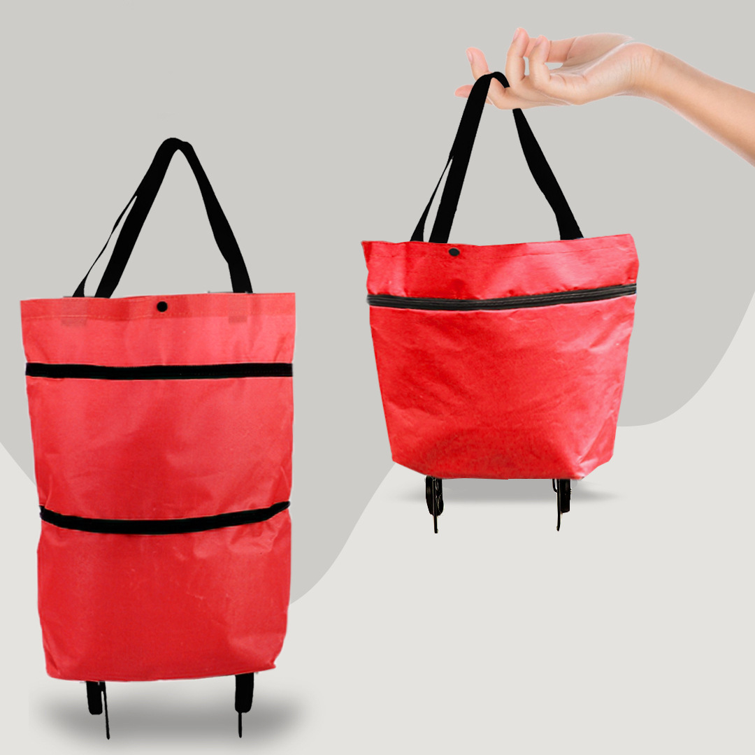 CarryFlex - Practical 2-in-1 Shopping Bag with Wheels