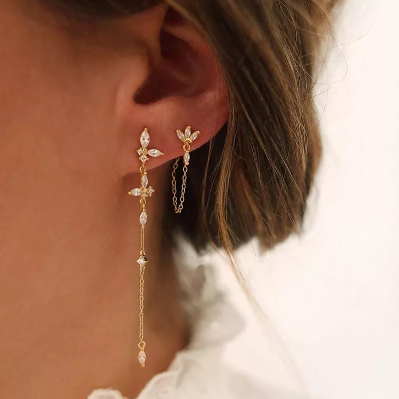 Elodie Drop Earrings - Timeless & Elegant Accessory