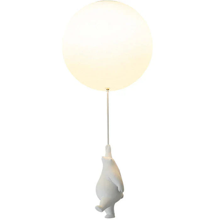 CloudBear - Playful Children's Ceiling Lamp with Balloon
