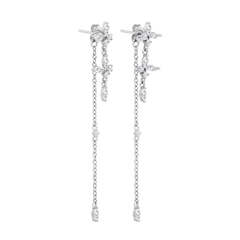 Elodie Drop Earrings - Timeless & Elegant Accessory