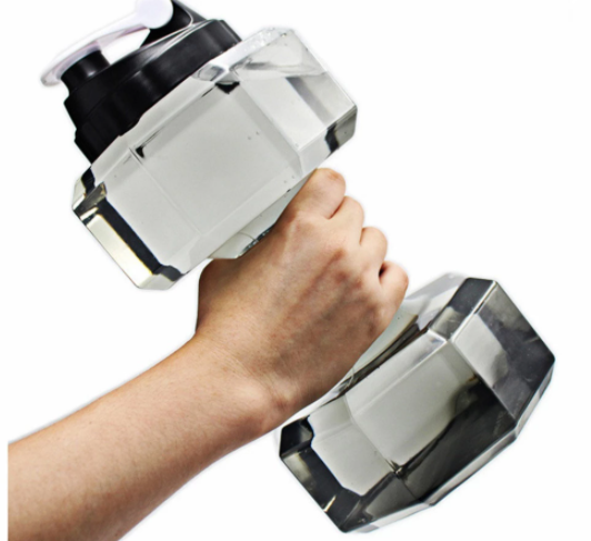 HydraFlex – Sustainable Dumbbell Water Bottle for Fitness