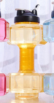 HydraFlex – Sustainable Dumbbell Water Bottle for Fitness