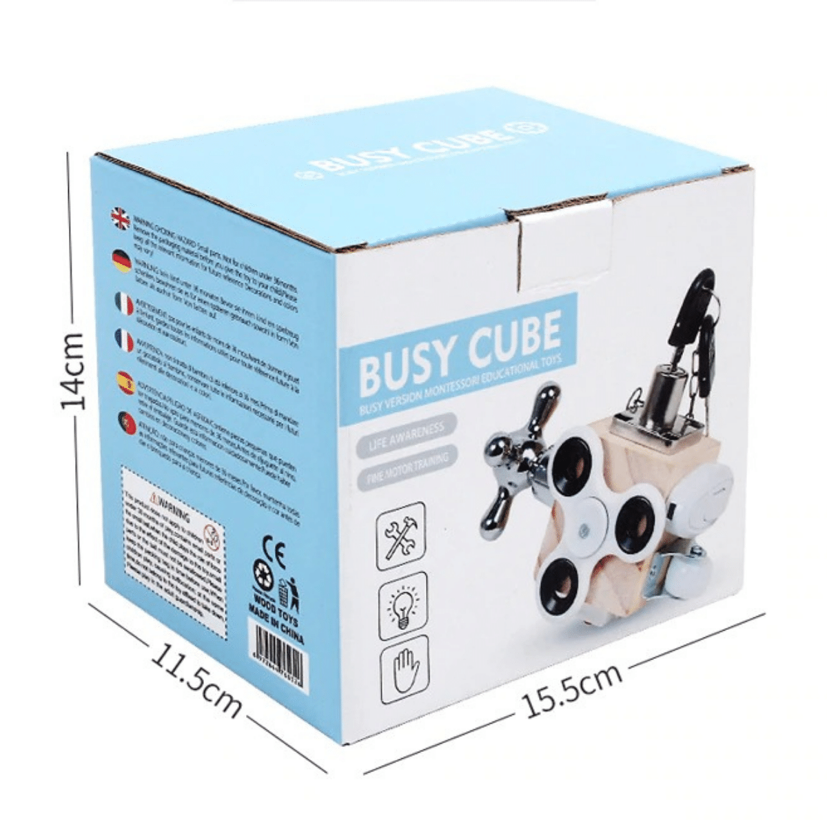 HandyCube - Playful Children's Cube Puzzle for Creative Fun