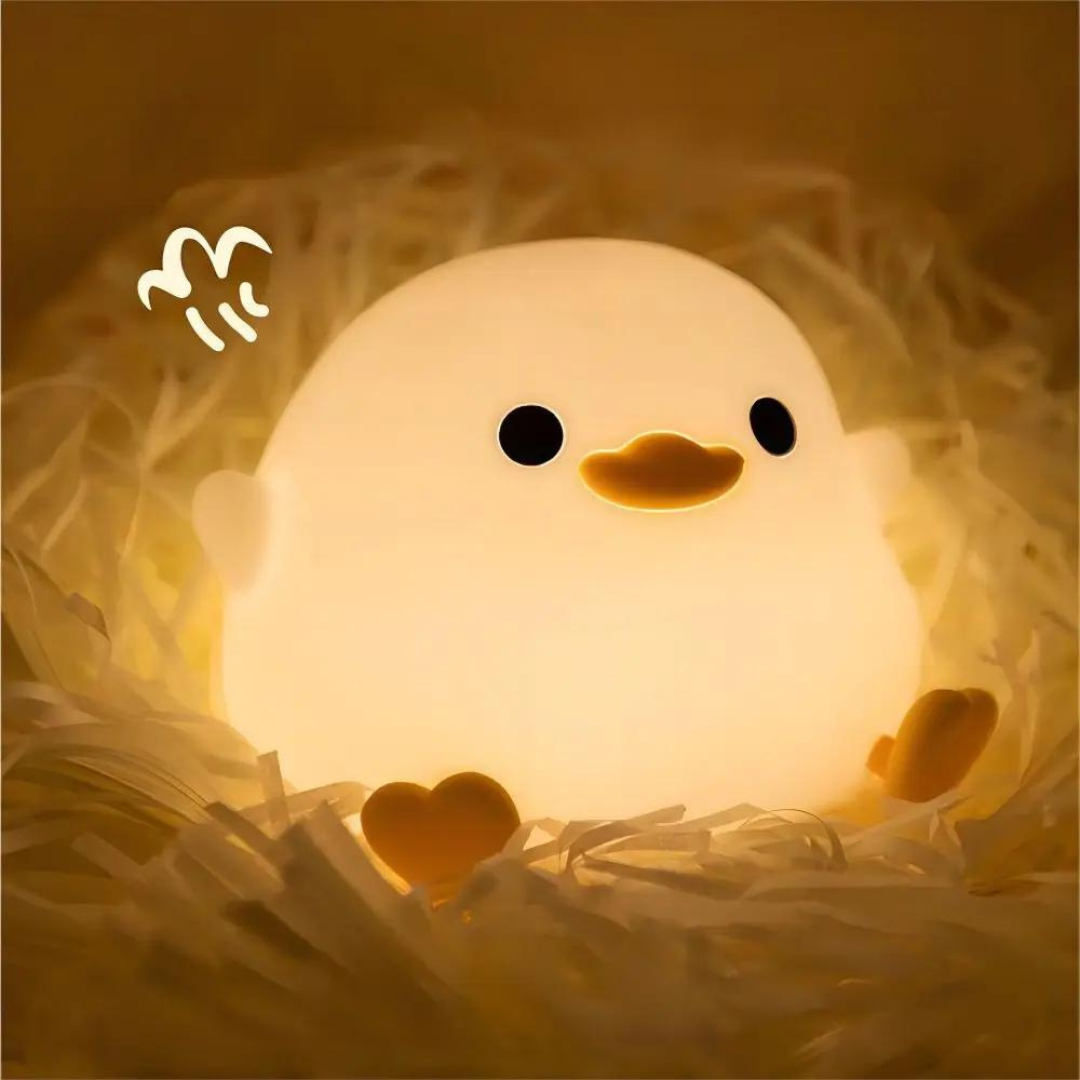 QuackGlow – Charming Duck LED Night Light