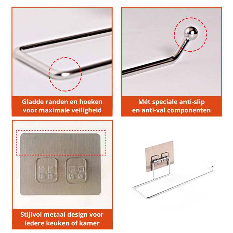 RollMate Holder – Practical Kitchen Roll Holder Set
