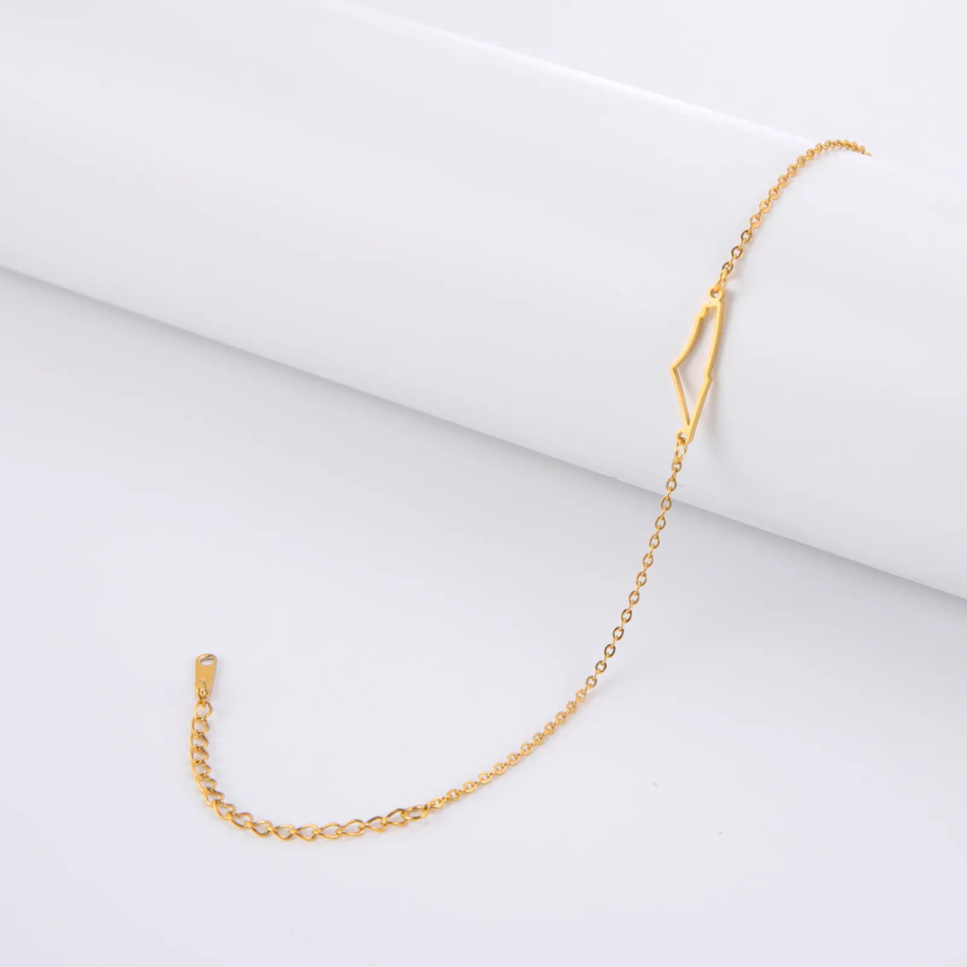 Aurora Hoop Bracelet - Elegant Gold Jewellery