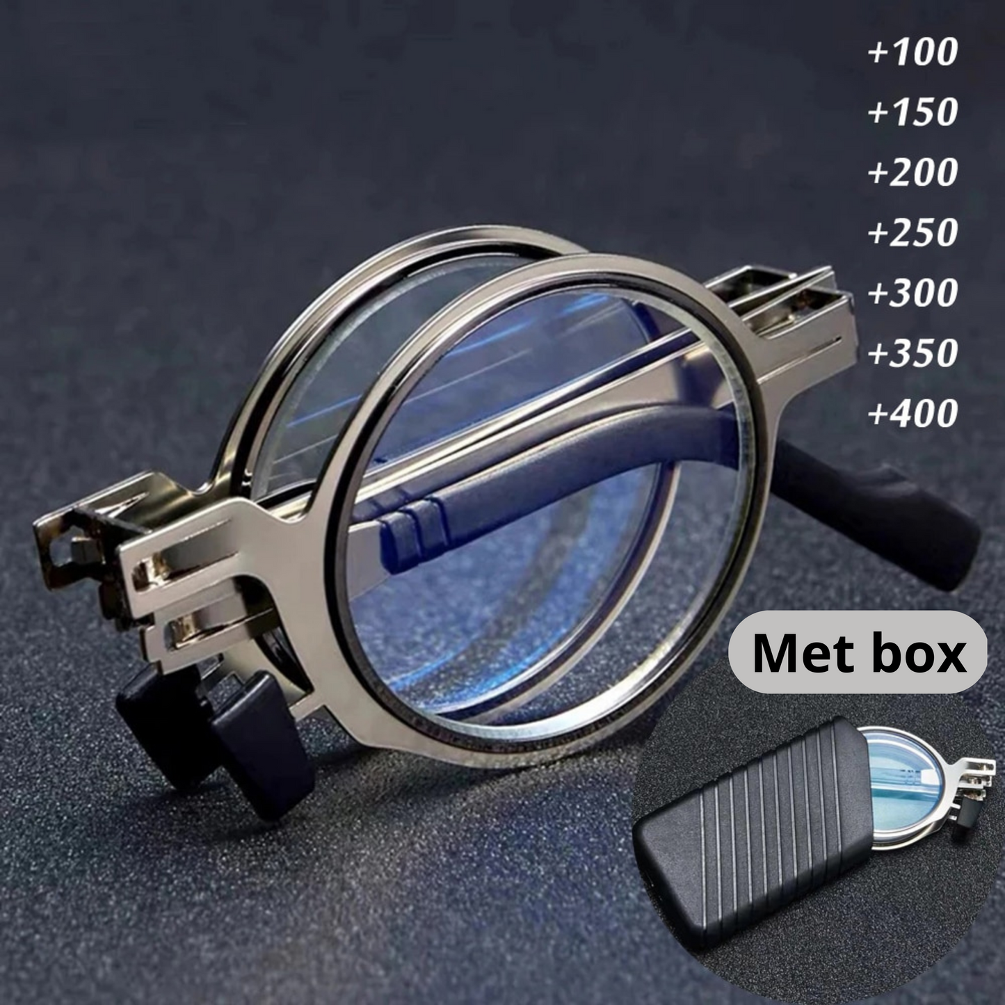FoldVision - Stylish Foldable Reading Glasses for On the Move
