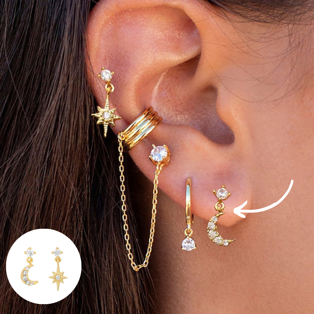 Amira Boho Earrings Set - Unique Jewellery