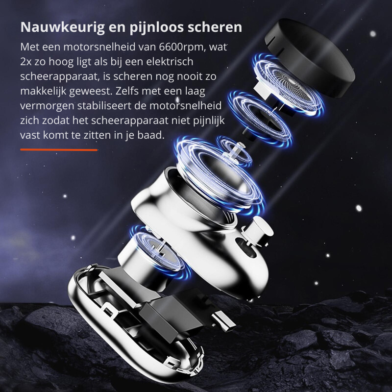 PocketShave - Compact Shaver for Travel and Pocket Size
