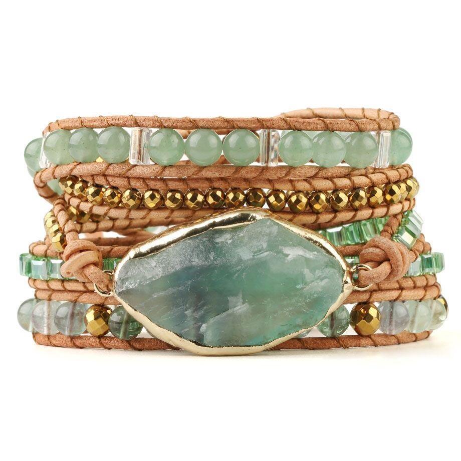 Fluorite Glow Bracelet – Detox & Energy Booster