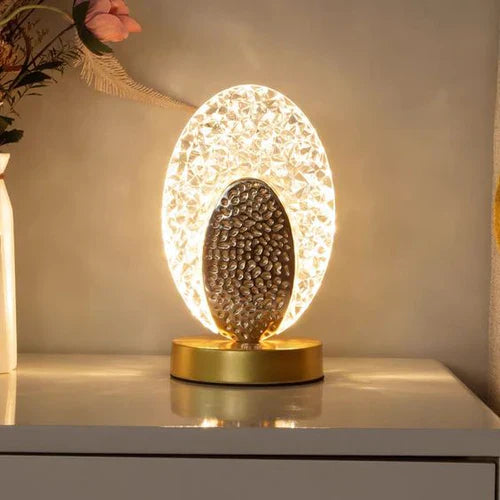 PeacockLuxe – Elegant Luxury Table Lamp for Interior