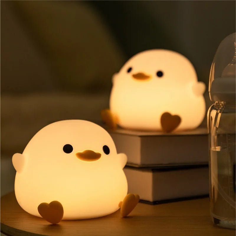 QuackGlow – Charming Duck LED Night Light