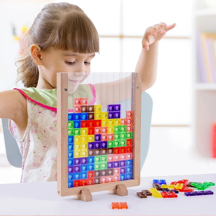 BrainBlocks – Creative Wooden Block Puzzle for Adults