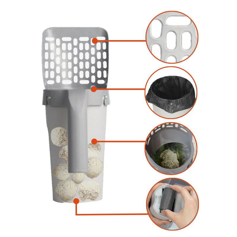 EasyScoop – Hygienic Litter Box Without Odors