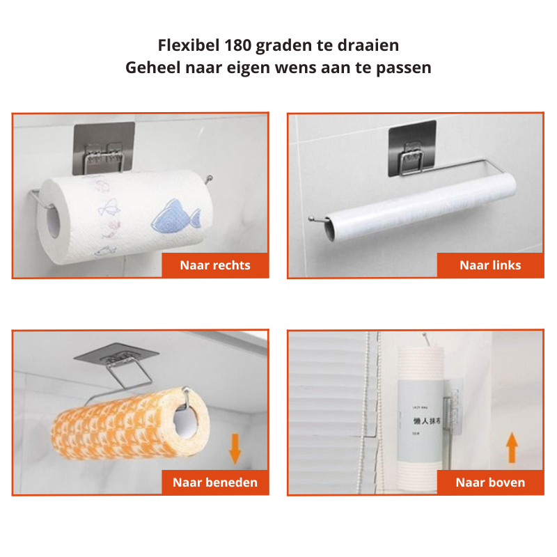 RollMate Holder – Practical Kitchen Roll Holder Set