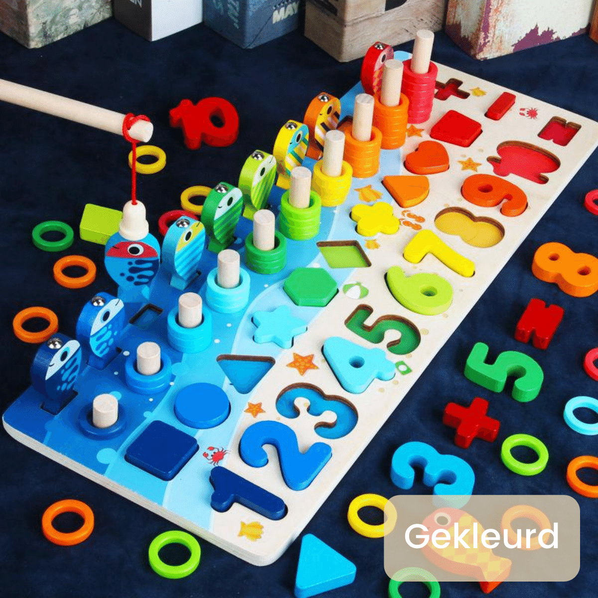 SafariExplorer - Wooden Montessori Toddler Board