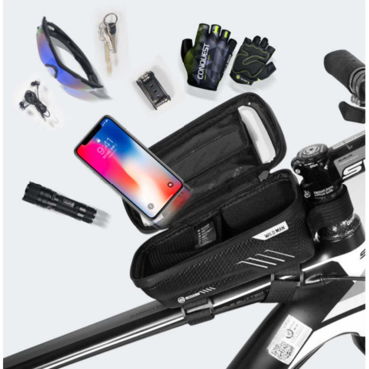 FrameX - Stylish Storage for Your Bike Accessories