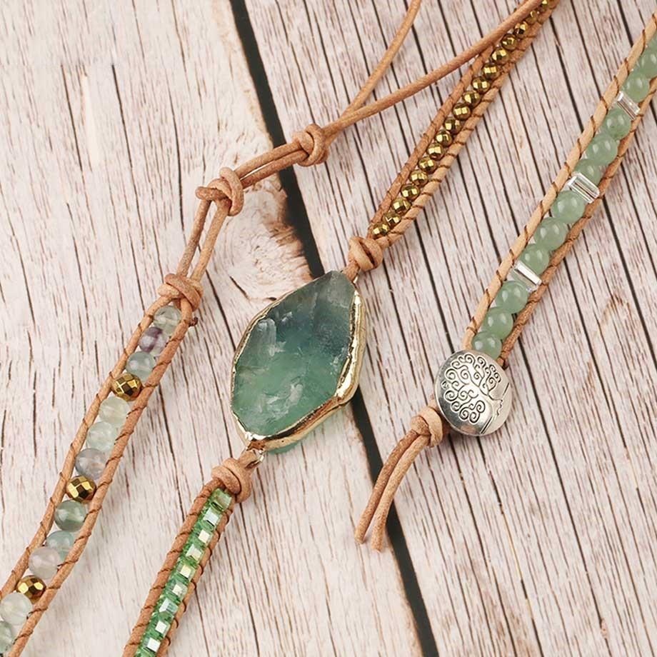 Fluorite Glow Bracelet – Detox & Energy Booster