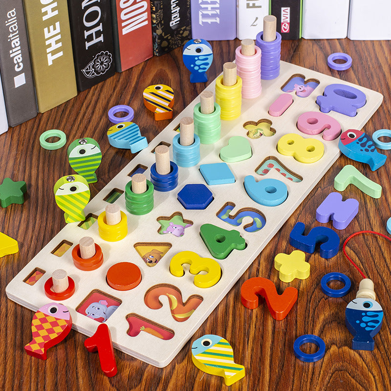 SafariExplorer - Wooden Montessori Toddler Board