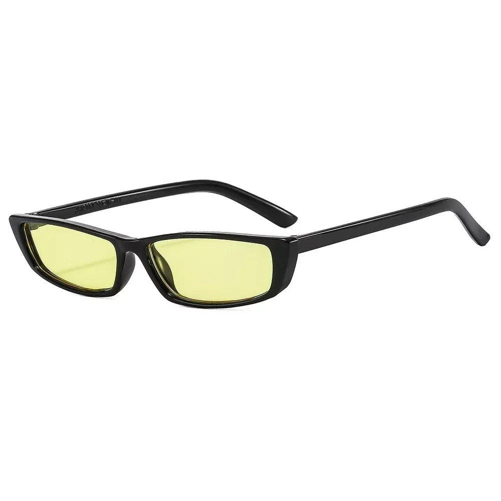 Feona Shades - Retro Rectangular Sunglasses
