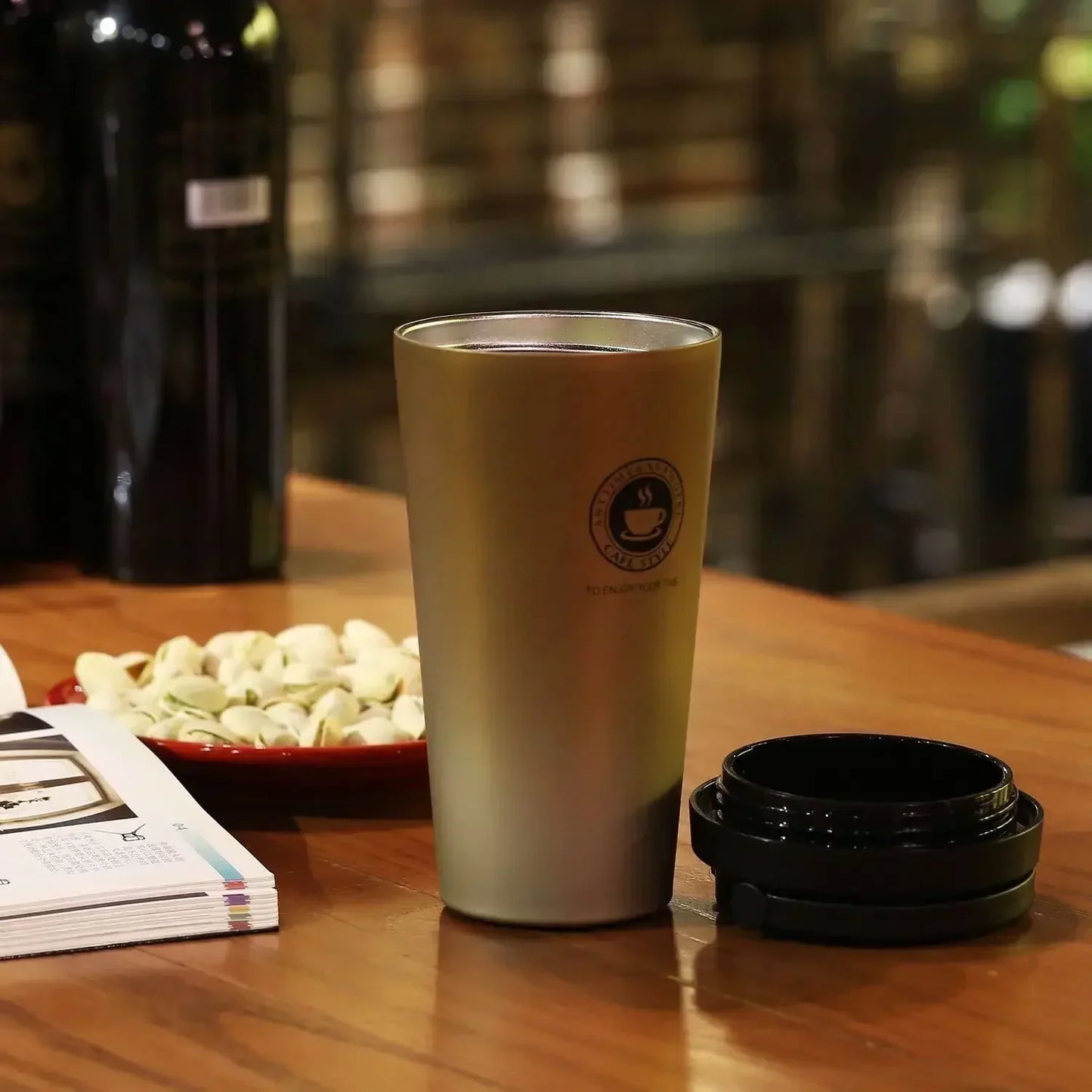 ThermaSip - Insulated Coffee Travel Mug for On the Go