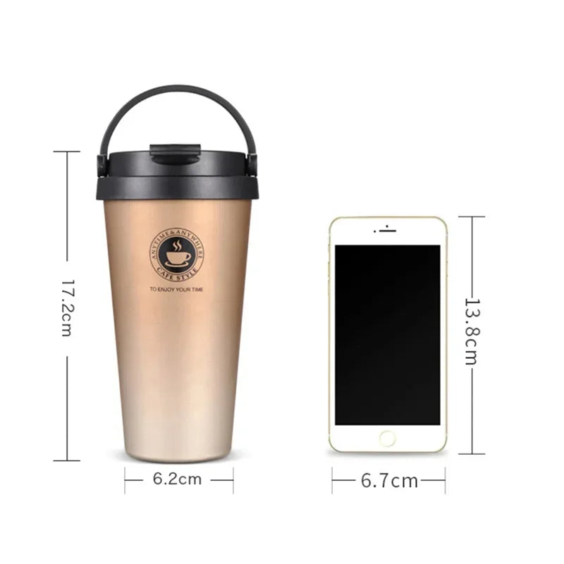 ThermaSip - Insulated Coffee Travel Mug for On the Go