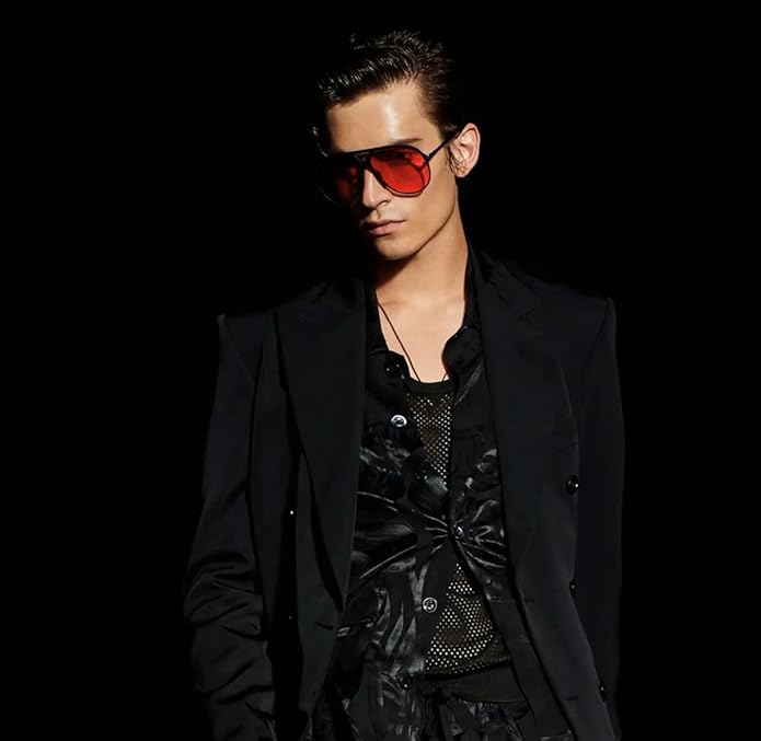 AmaraVision - Retro Large Aviator Sunglasses