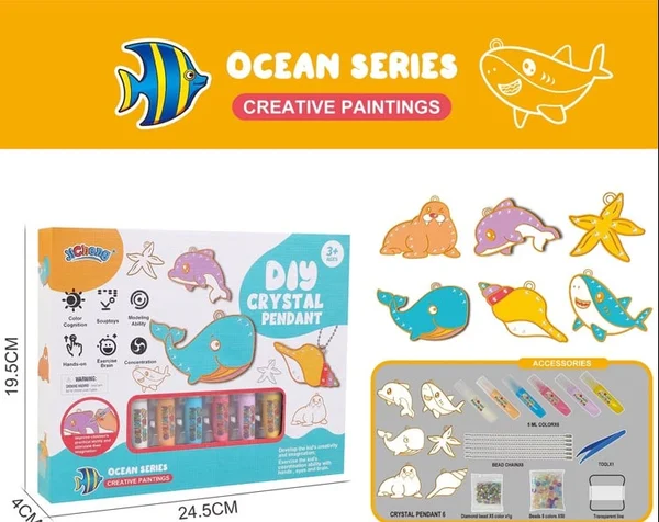 SparkleArt - Creative DIY Painter Keychain