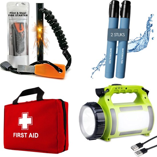 SurvivorPure - Complete Emergency Kit for Every Situation