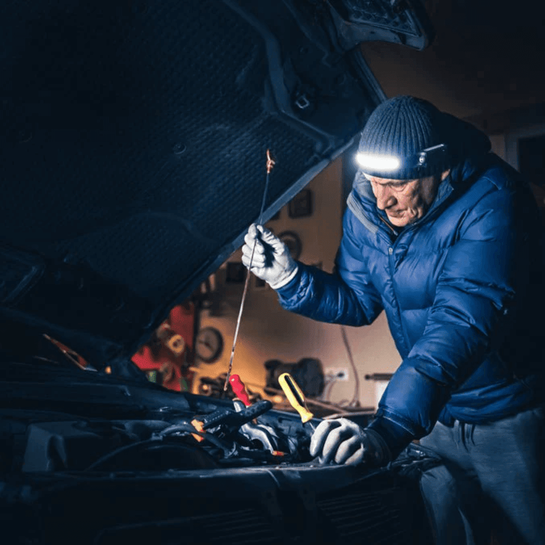 GlowSense – Induction Headlamp with Motion Sensor (Buy 1, Get 1 Free)