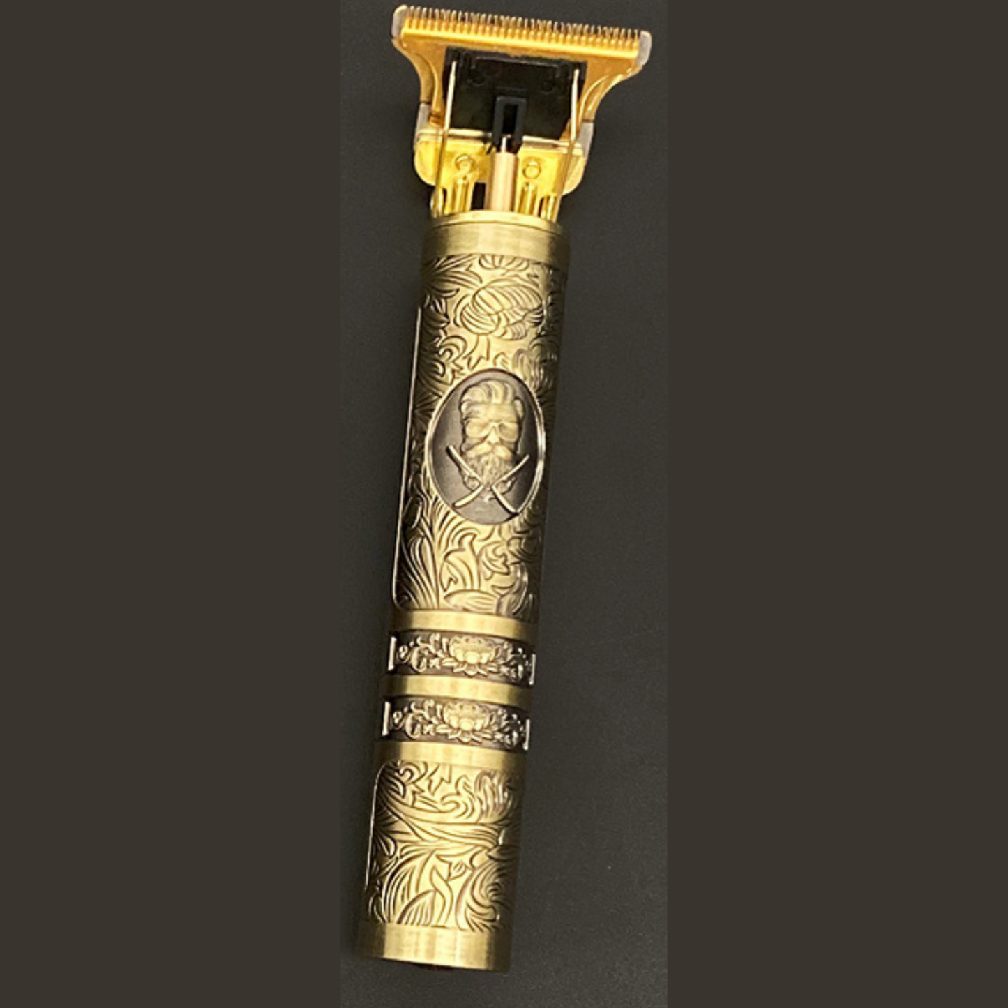 SkullTrim - Vintage Rechargeable Beard Trimmer with Attachments