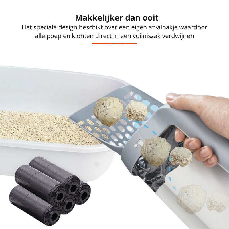 EasyScoop – Hygienic Litter Box Without Odors