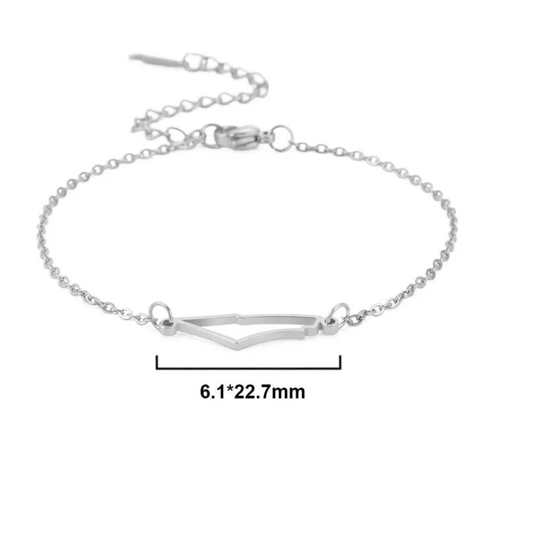 Aurora Hoop Bracelet - Elegant Gold Jewellery