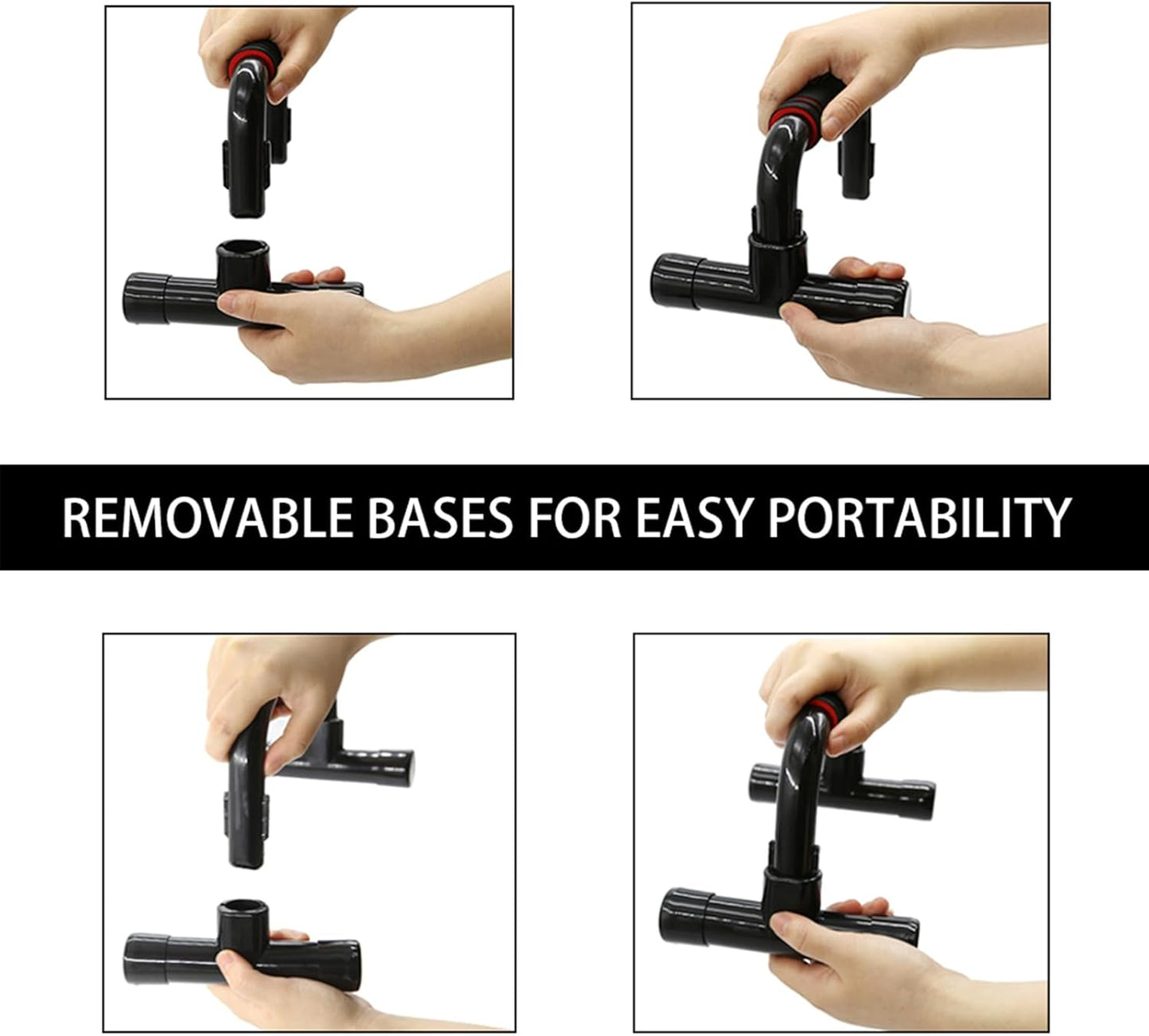 PushMaster - Ergonomic Push-Up Bars with Grip