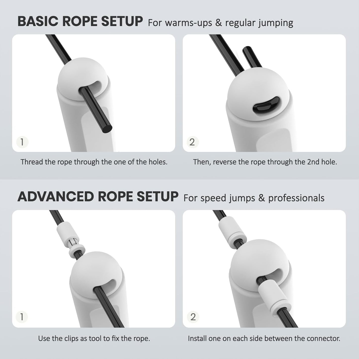 SpeedFit - Digital jump rope with calorie counter
