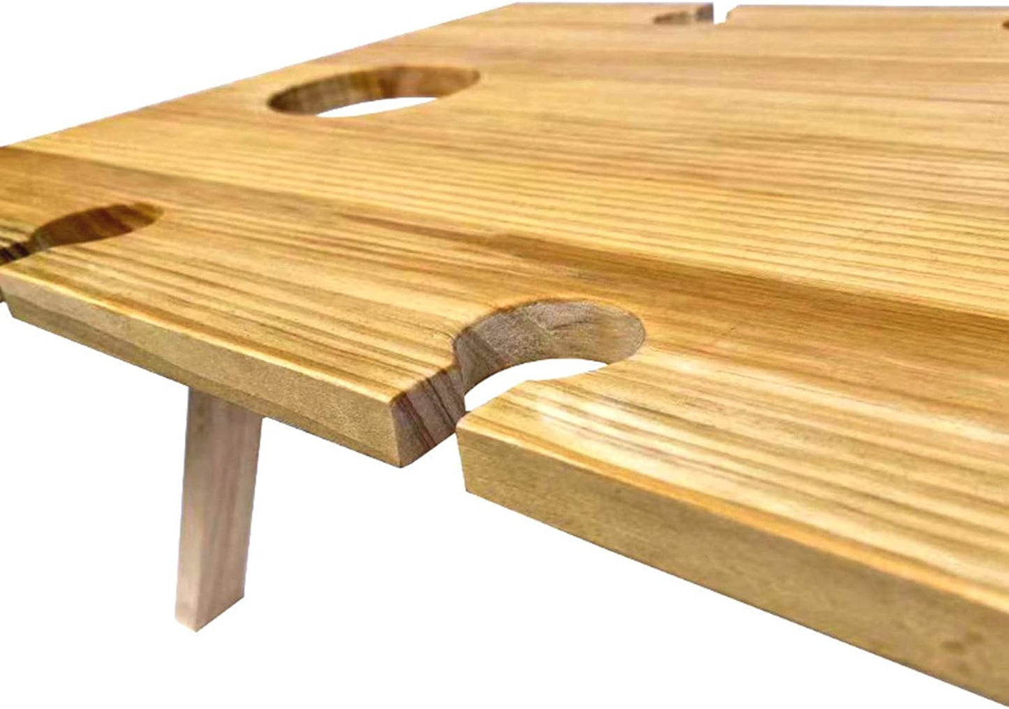 WoodenWine RackTable – Stylish Portable Wine Storage