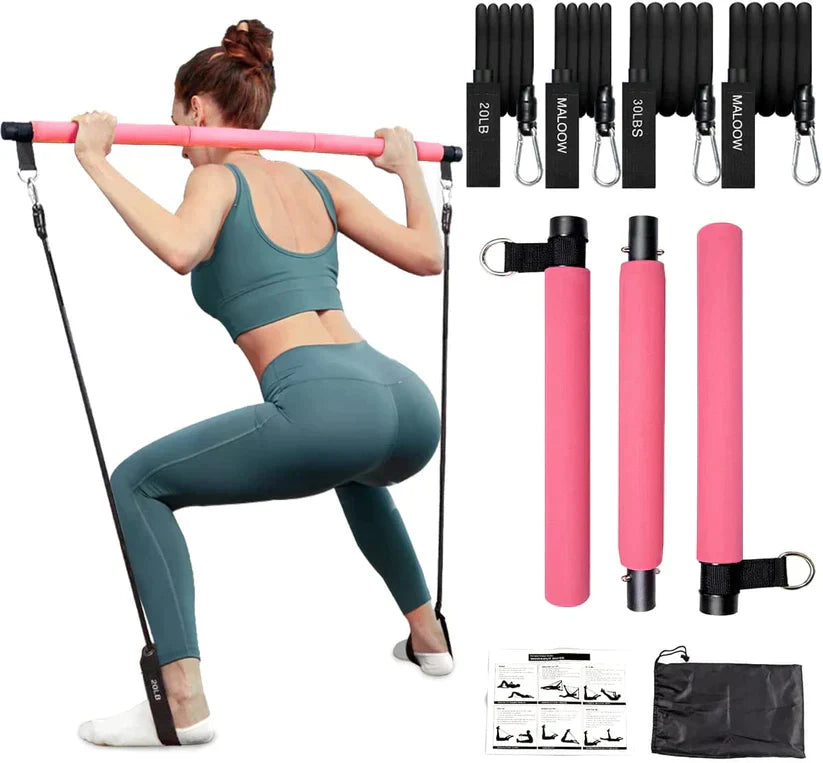 PilatesCore – Complete Pilates Bar Set for Home Use