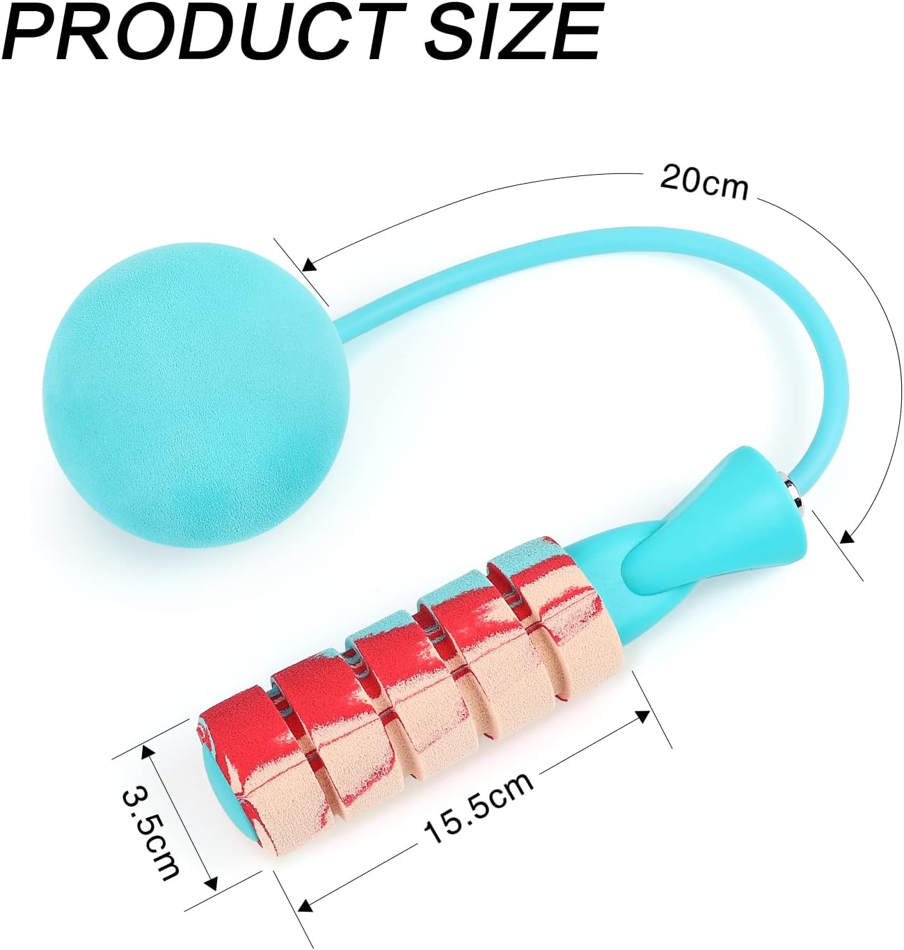 AdjustFit - Wireless Weighted Jump Rope for Fitness