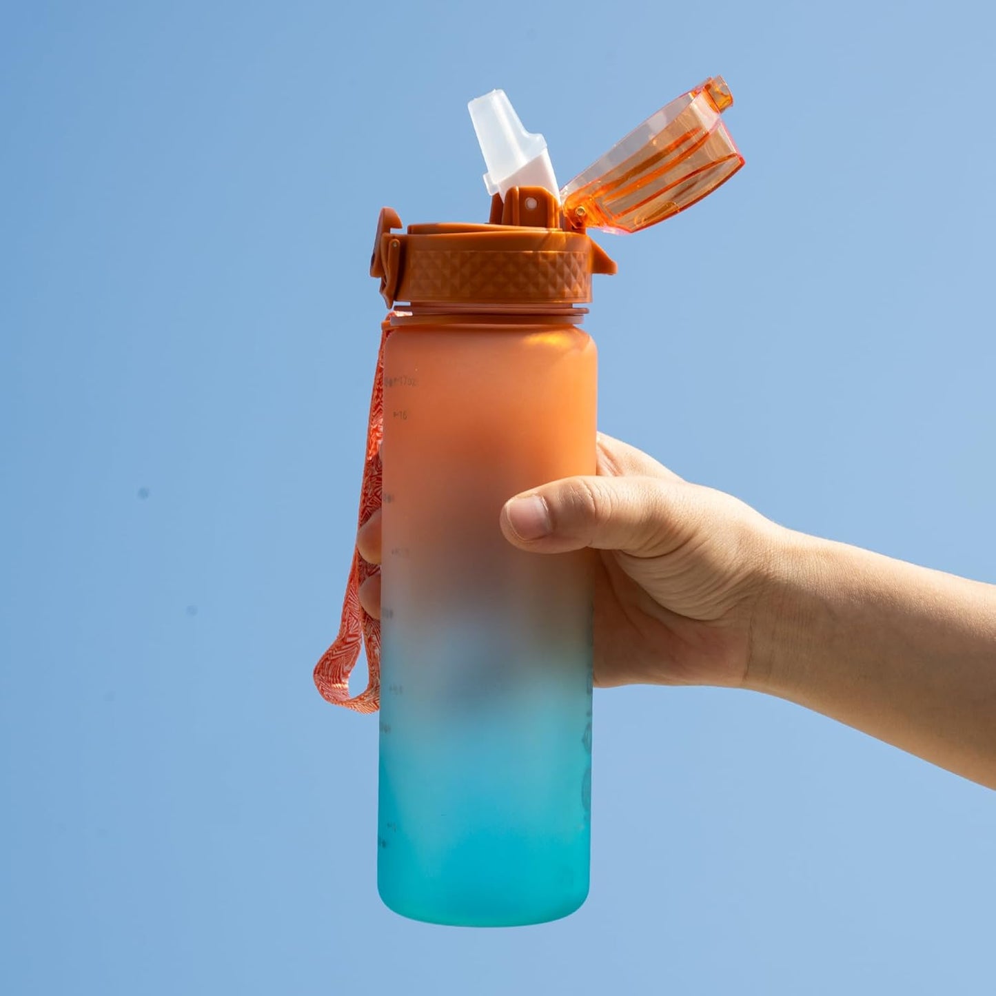 EcoFlow - Reusable Tritan Water Bottle with Straw