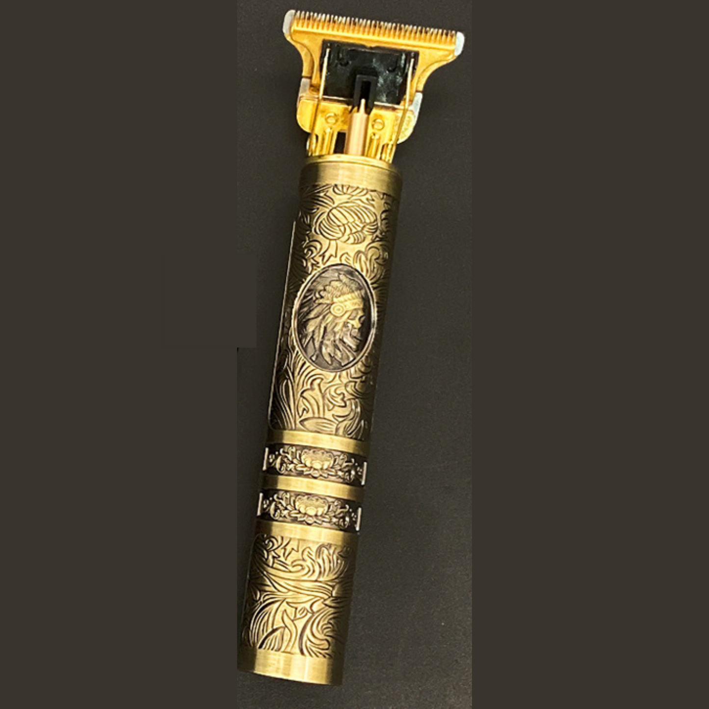 SkullTrim - Vintage Rechargeable Beard Trimmer with Attachments