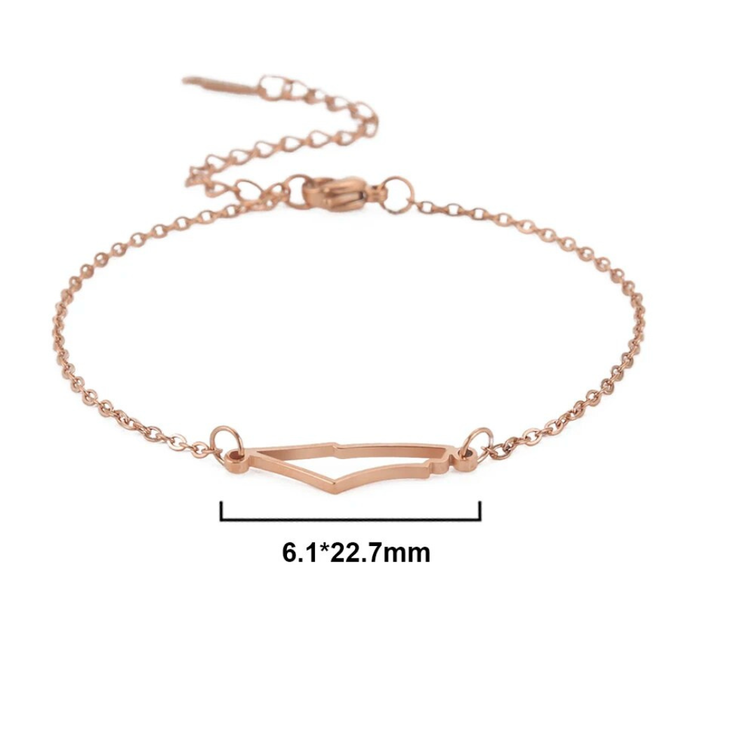Aurora Hoop Bracelet - Elegant Gold Jewellery