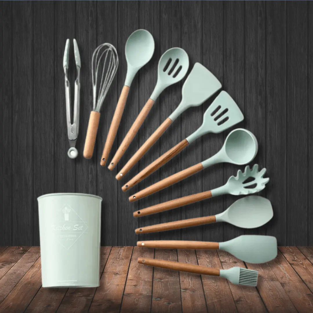 FlexiChef – Sustainable Silicone Kitchen Utensil Set