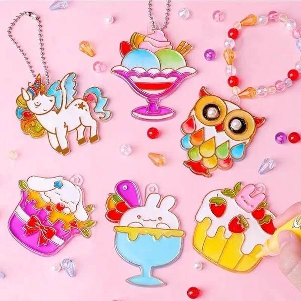 SparkleArt - Creative DIY Painter Keychain