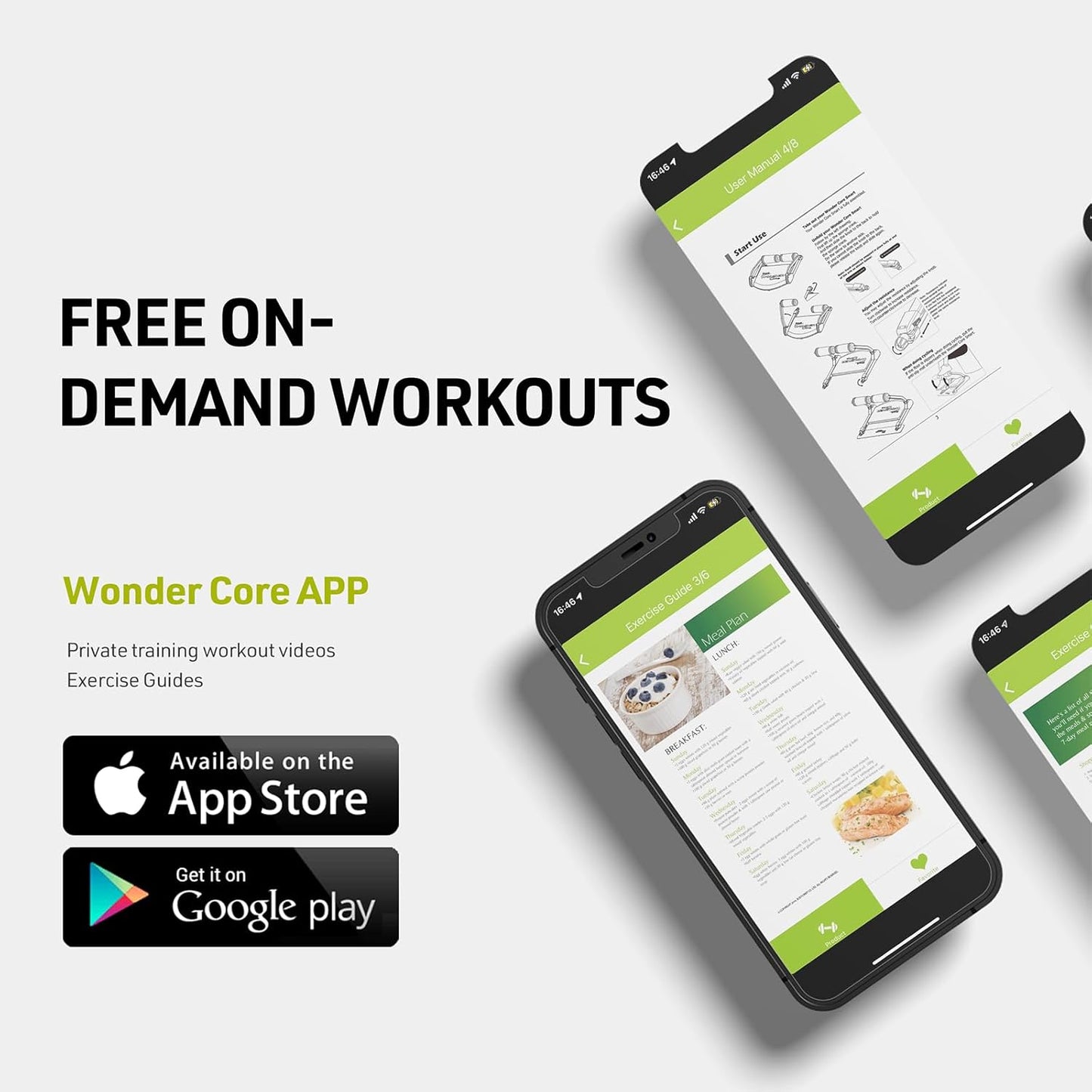 CoreMax - Compact Ab Crunch Trainer for Home