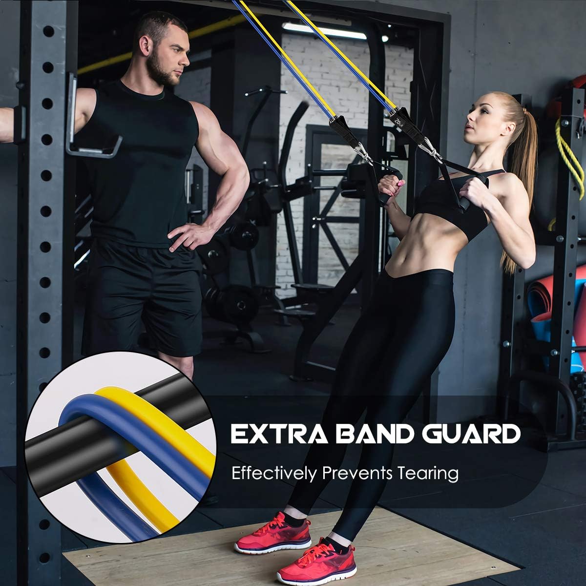 PowerGrip - Resistance Bands with Durable Handles