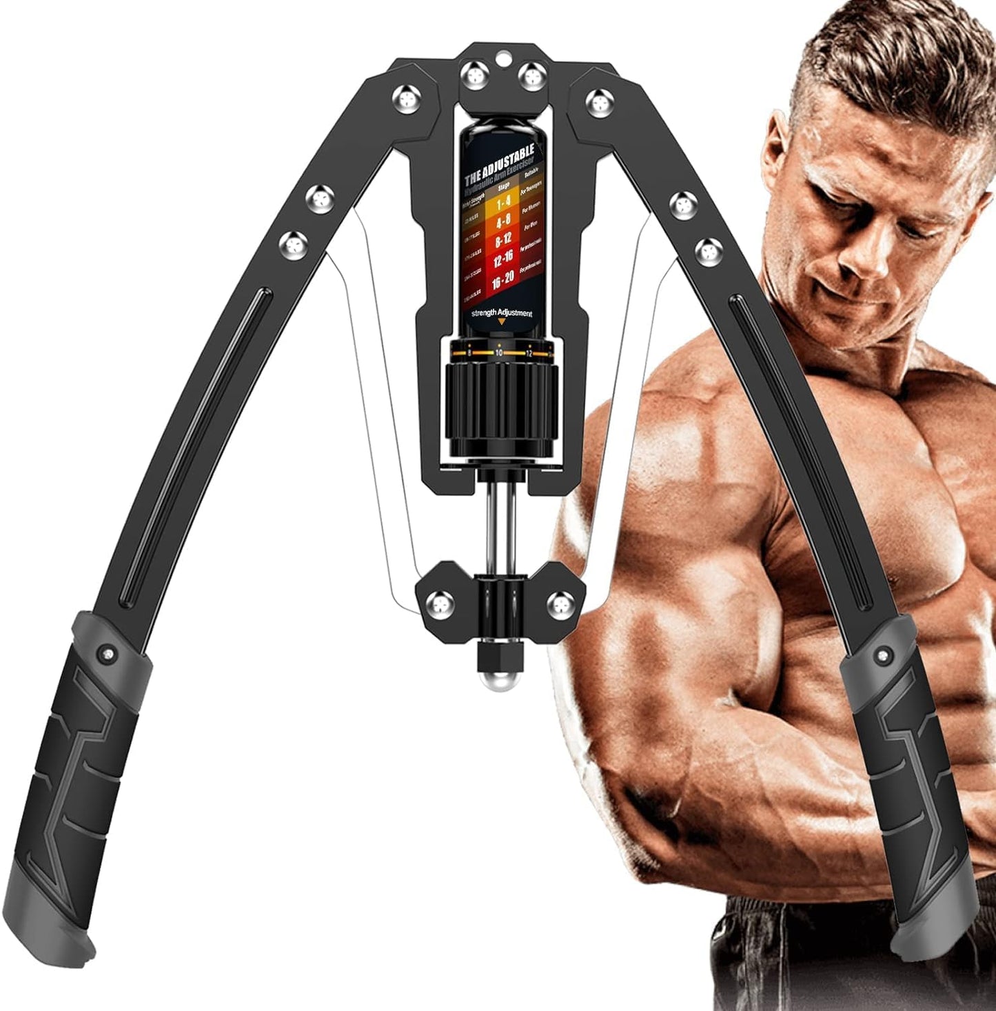 TwisterPro - Adjustable Hydraulic Arm Trainer (10-200 KG)