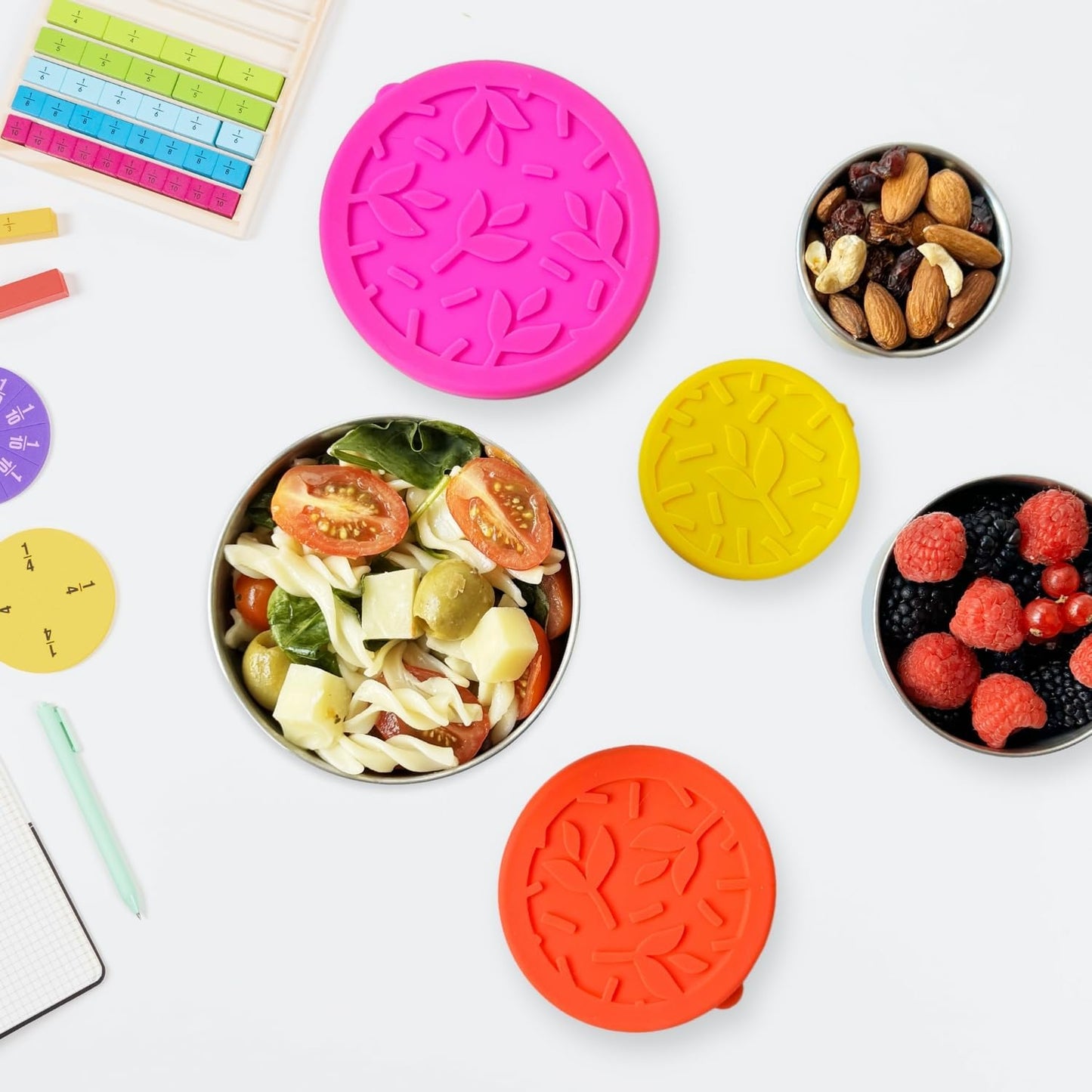 FreshBox Set - stainless steel lunch boxes with lids